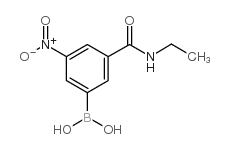 3-(N-乙基甲酰氨)-5-硝基苯基硼酸
