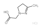 (3-Methyl-4,5-dihydro-1H-pyrazol-1-yl)acetic acid hydrochloride
