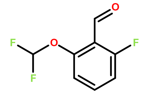 2-二氟甲氧基-6-氟苯甲醛