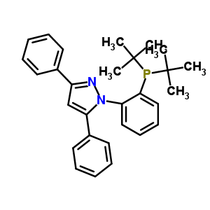 1-[2-(二叔丁基膦)苯基]-3,5-二苯基-1H-吡唑