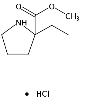 methyl 2-ethylpyrrolidine-2-carboxylate,hydrochloride