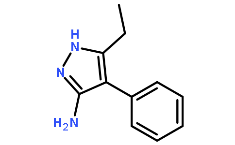 5-ethyl-4-phenyl-1H-pyrazol-3-amine