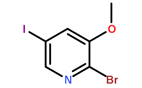 2-溴-5-碘-3-甲氧基吡啶