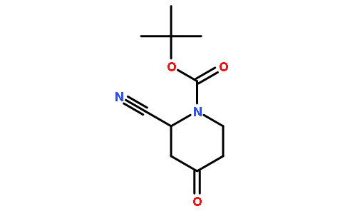 (S)-tert-Butyl 2-cyano-4-oxopiperidine-1-carboxylate