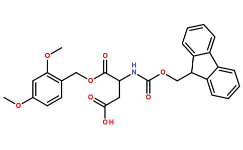 N-芴甲氧羰基-D-天冬氨酸 1-(2,4-二甲氧基苄基)酯