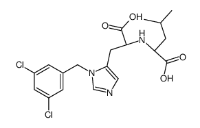 (2S)-2-[[(1S)-1-carboxy-2-[3-[(3,5-dichlorophenyl)methyl]imidazol-4-yl]ethyl]amino]-4-methylpentanoic acid