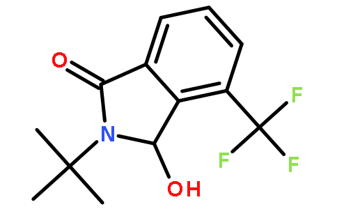 2-叔丁基-3-羟基-4-三氟甲基异吲哚啉-1-酮