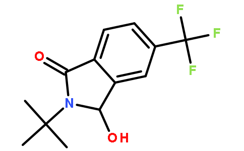 2-叔丁基-3-羟基-5-(三氟甲基)异吲哚啉-1-酮
