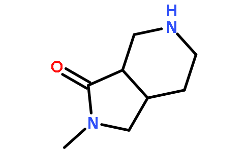 (3aR,7aR)-2-methyl-3a,4,5,6,7,7a-hexahydro-1H-pyrrolo[3,4-c]pyridin-3-one