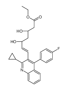 [R-(R*,S*)]-3,5-二羟基-7-[2-环丙基-4-(4-氟苯基)-3-喹啉]-6-庚烯酸乙酯