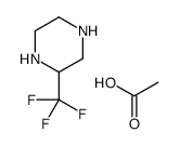 acetic acid,2-(trifluoromethyl)piperazine