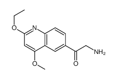 2-amino-1-(2-ethoxy-4-methoxyquinolin-6-yl)ethanone