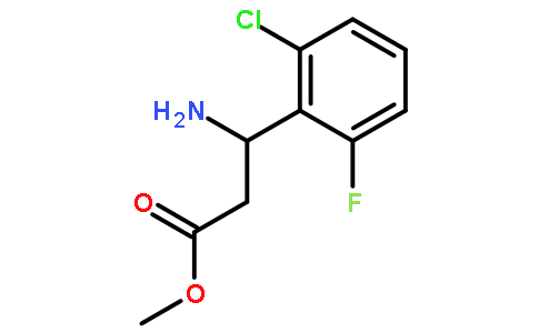3-氨基-3-(2-氯-6-氟苯基)丙酸甲酯