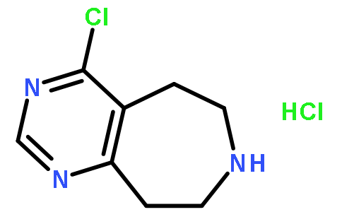 4-氯-6,7,8,9-四氢-5H-嘧啶并[5,4-d]氮杂卓盐酸盐
