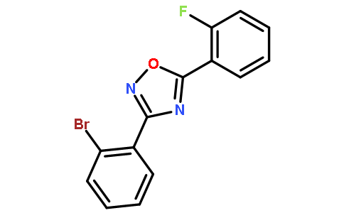3-(2-溴苯基)-5-(2-氟苯基)-1,2,4-噁二唑