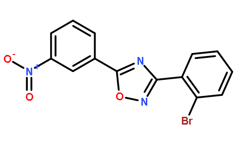 3-(2-溴苯基)-5-(3-硝基苯基)-1,2,4-噁二唑