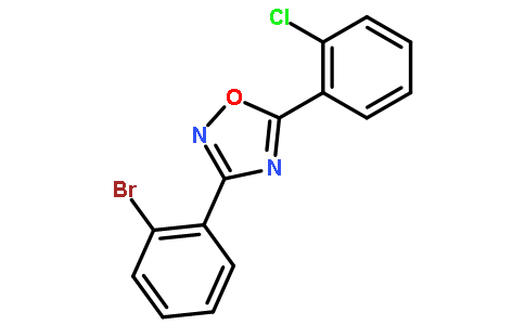 3-(2-溴苯基)-5-(2-氯苯基)-1,2,4-噁二唑