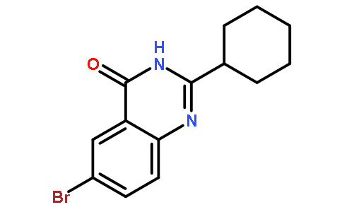 6-溴-2-环己基喹唑啉-4(3H)-酮