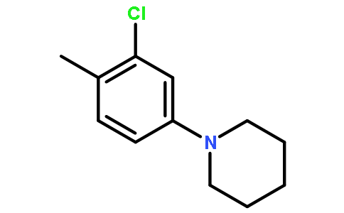 1-(3-氯-4-甲基苯基)哌啶