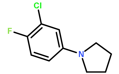 1-(3-氯-4-氟苯基)吡咯烷