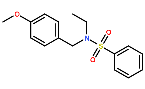 N-乙基-N-(4-甲氧基苄基)苯磺酰胺