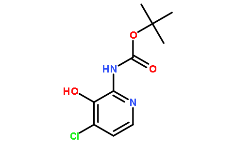 4-氯-3-羟基吡啶-2-氨基甲酸叔丁酯