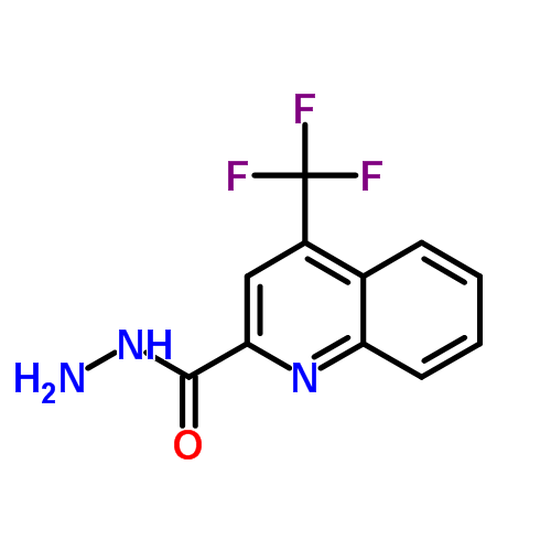 4-三氟甲基-喹啉-2-羧酸肼