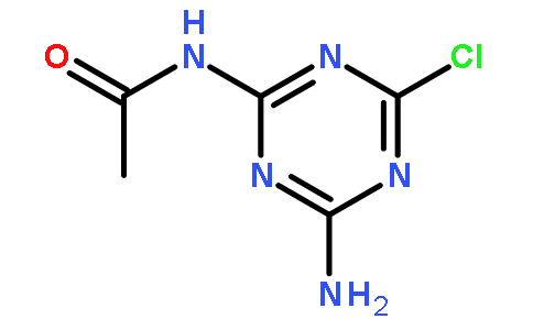 N-(4-氨基-6-氯-1,3,5-三嗪-2-基)乙酰胺