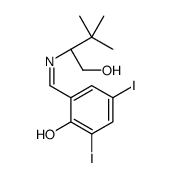 (S)-(-)-2-[(1-羟基-3,3-二甲基丁-2-基亚胺)甲基]-4,6-二碘苯酚