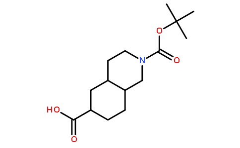 2-(叔丁氧基羰基)十氫異喹啉-6-羧酸