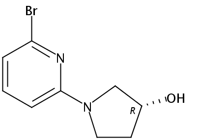 (R)-1-(6-Bromopyridin-2-yl)pyrrolidin-3-ol