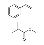 聚(苯乙烯-co-甲基丙烯酸甲酯)