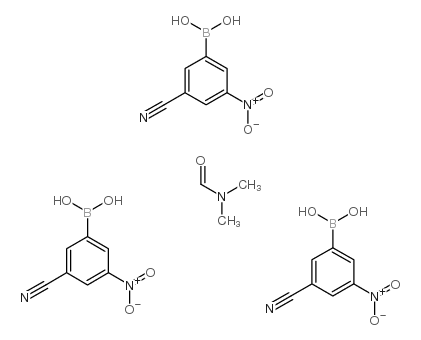 N,N-DIMETHYLFORMAMIDE TRIS(3-CYANO-5-NITROPHENYLBORONATE)