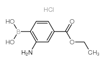 2-氨基-4-乙氧基羰基苯硼酸盐酸盐