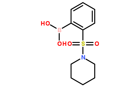 2-(哌啶-1-基磺酰基)苯硼酸