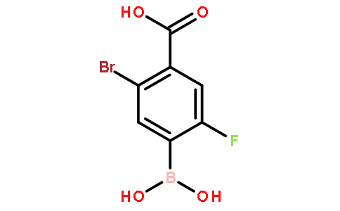 5-溴-4-羧基-2-氟苯硼酸