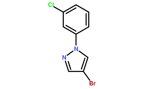 4-溴-1-(3-氯苯基)-1H-吡唑