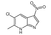 5-氯-6-甲基-3-硝基-7-氮杂吲哚