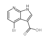 4-溴-1H-吡咯并[2,3-b]吡啶-4-甲酸
