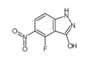 4-Fluoro-5-nitro-1H-indazol-3-ol