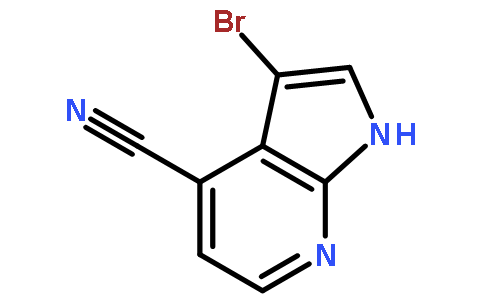 3-溴-1H-吡咯并[2,3-B]吡啶-4-甲腈