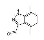 4,7-Dimethyl-1H-indazole-3-carbaldehyde