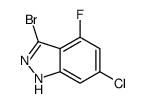 3-bromo-6-chloro-4-fluoro-2H-indazole