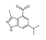3-Iodo-6-isopropyl-4-nitro-1H-indazole