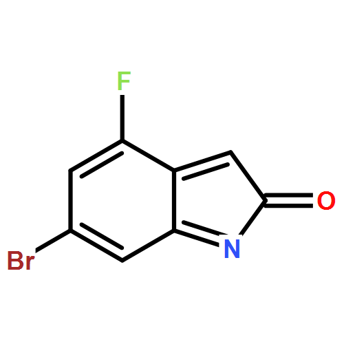 6-溴-4-氟吲哚啉-2-酮