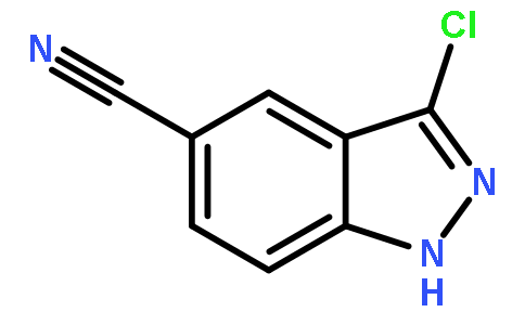 3-氯-1H-吲唑-5-甲腈