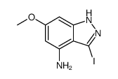 3-iodo-6-methoxy-2H-indazol-4-amine