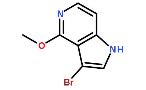 3-溴-6-甲氧基-5-氮杂吲哚