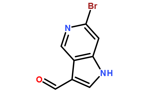 6-溴-1H-吡咯并[3,2-c]吡啶-3-羧醛