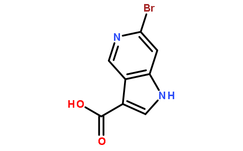 6-溴-5-氮杂吲哚-3-羧酸